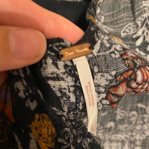 Free People Open Back Flowy dress - Picture 6 of 6